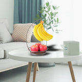 Maxbell Iron Banana Holder Counter Top Stand with Fruit Bowl Egg Holder Fruit Stand