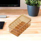 Maxbell Portable Cable Storage Box Cable Organizer Protect for Home Kitchen Desk Brown