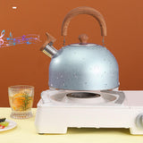 Maxbell Stainless Steel Audible Whistling Water Kettle for All Stove Sources Tea Pot