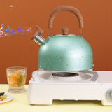 Maxbell Stainless Steel Audible Whistling Water Kettle for All Stove Sources Tea Pot