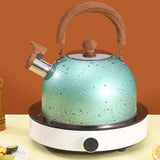 Maxbell Stainless Steel Audible Whistling Water Kettle for All Stove Sources Tea Pot