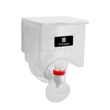 Maxbell Oil Dispenser Sauce Press Bottle Seasoning Box Kitchen Tool for Restaurant White