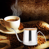 Maxbell Stainless Steel Pour Over Kettle Gooseneck Kettle for Home 250ML