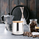 Maxbell Stainless Steel Pour Over Kettle Gooseneck Kettle for Home 250ML