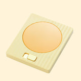 Maxbell Cup Warmer Home Tea USB 2 Modes Constant Temperature Protable Yellow