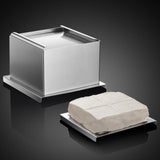 Maxbell Tofu Mould Strainer Presser Delicious Making Cheese Mold for Home Kitchen L