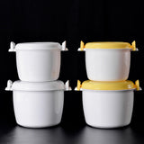 Maxbell Insulated Food Storage Containers 2600ml for Camping Adults Kids Girls Boys Yellow