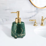 Maxbell Modern Soap Dispenser Lotion Bottle Refillable Bathroom Accessories Green