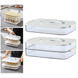 Maxbell Food Preservation Tray Refrigerator Food Shelf Bins Box Premium Materials 1 Layer