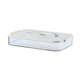 Maxbell Food Preservation Tray Refrigerator Food Shelf Bins Box Premium Materials 1 Layer