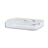 Maxbell Food Preservation Tray Refrigerator Food Shelf Bins Box Premium Materials 1 Layer