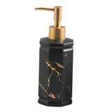 Maxbell 350ml Ceramic Refillable Liquid Hand Soap Dispenser for Daily Use Recyclable Black