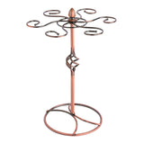 Maxbell Stylish Countertop Goblets Glass Holder Stemware Storage Organizer for Party