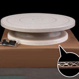 Maxbell Heavy Duty Rotating Cake Stand DIY Crafting Cake Decorating Spinner Stable 8 inches