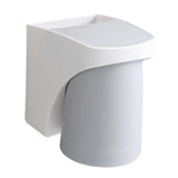 Maxbell Toothbrush Cup Holder Punch Free for Electric Toothbrush Toothpaste Kids grey