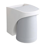 Maxbell Toothbrush Cup Holder Punch Free for Electric Toothbrush Toothpaste Kids grey