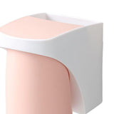 Maxbell Toothbrush Cup Holder Punch Free for Electric Toothbrush Toothpaste Kids pink