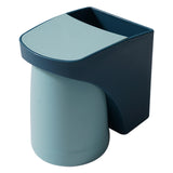 Maxbell Toothbrush Cup Holder Punch Free for Electric Toothbrush Toothpaste Kids blue