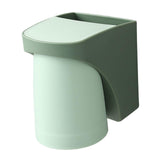 Maxbell Toothbrush Cup Holder Punch Free for Electric Toothbrush Toothpaste Kids green