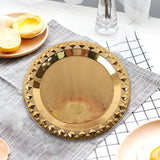 Maxbell Dessert Plates Jewelry Display Tray Retro Trinket Dish for Desserts Wedding Rhombus