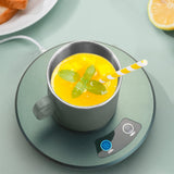 Maxbell Electric Cup Cooler Beverage Warmer for Coffee Desktop Beer green
