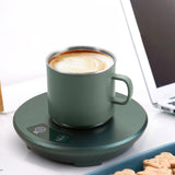 Maxbell Electric Cup Cooler Beverage Warmer for Coffee Desktop Beer green