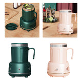 Maxbell 2 in 1 Cooler Warmer Cup Beer Cooler Heating and Cooling Beverage Plate Green