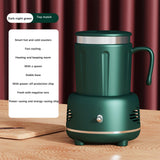 Maxbell 2 in 1 Cooler Warmer Cup Beer Cooler Heating and Cooling Beverage Plate Green