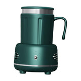 Maxbell 2 in 1 Cooler Warmer Cup Beer Cooler Heating and Cooling Beverage Plate Green