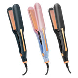 Maxbell Hair Straightener Curler Curved and Straight Hair Multifunction Women pink