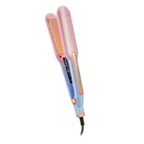 Maxbell Hair Straightener Curler Curved and Straight Hair Multifunction Women pink
