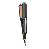 Maxbell Hair Straightener Curler Curved and Straight Hair Multifunction Women black