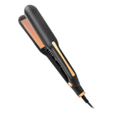 Maxbell Hair Straightener Curler Curved and Straight Hair Multifunction Women black