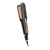 Maxbell Hair Straightener Curler Curved and Straight Hair Multifunction Women black