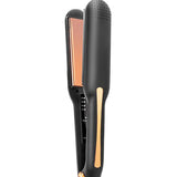 Maxbell Hair Straightener Curler Curved and Straight Hair Multifunction Women black
