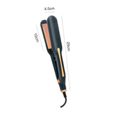 Maxbell Hair Straightener Curler Curved and Straight Hair Multifunction Women green