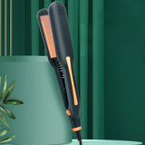 Maxbell Hair Straightener Curler Curved and Straight Hair Multifunction Women green