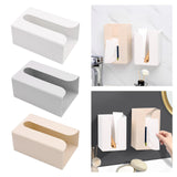 Maxbell Tissue Paper Cover Box Toilet Paper Dispenser for Bedroom Bathroom Kitchen Gray