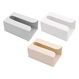 Maxbell Tissue Paper Cover Box Toilet Paper Dispenser for Bedroom Bathroom Kitchen Gray