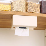 Maxbell Tissue Paper Cover Box Toilet Paper Dispenser for Bedroom Bathroom Kitchen Beige