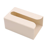 Maxbell Tissue Paper Cover Box Toilet Paper Dispenser for Bedroom Bathroom Kitchen Beige