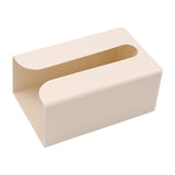 Maxbell Tissue Paper Cover Box Toilet Paper Dispenser for Bedroom Bathroom Kitchen Beige