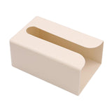 Maxbell Tissue Paper Cover Box Toilet Paper Dispenser for Bedroom Bathroom Kitchen Beige