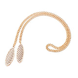 Maxbell Iron Napkin Clips Chain Bib Clasp Holder for Restaurants Party Kids Adults