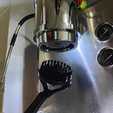 Maxbell Coffee Machine Cleaning Brush with Long Handle Cafe Shop for 58mm