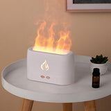 Maxbell Aroma Diffuser Frame Spray Humidifier Noiseless for Indoor Yoga Bedroom White