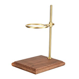 Maxbell Pour Over Coffee Stand Drip Filter Cup Rack for Cafe Brown