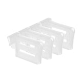Maxbell Set of 4Pcs Expandable Fridge Space Allocators Organisers Keep Shelf Tidy