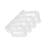 Maxbell Set of 4Pcs Expandable Fridge Space Allocators Organisers Keep Shelf Tidy