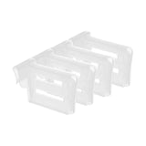 Maxbell Set of 4Pcs Expandable Fridge Space Allocators Organisers Keep Shelf Tidy